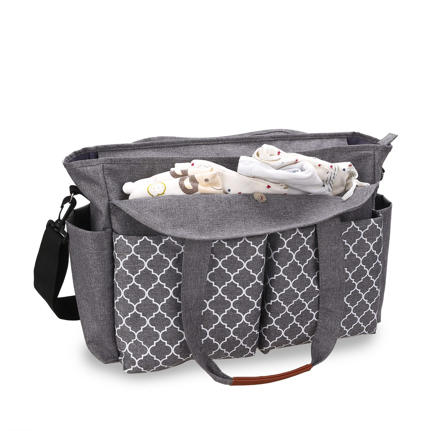 Printed Geometry With Pacifier Bag For Mother And Baby To Travel Outdoors