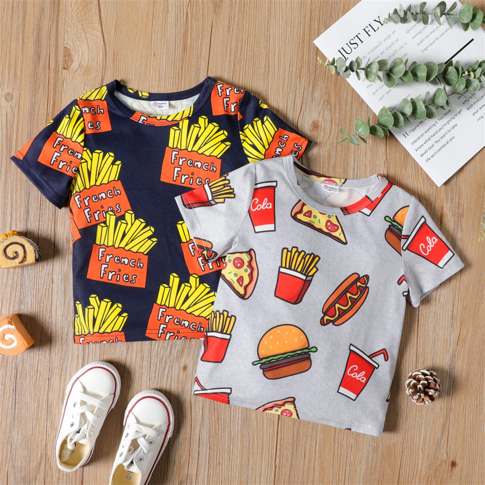 PatPat T-shirt For Boys Baby Boy Clothes Short-sleeve Tee Children Top T shirt For Summer Toddler Child Kids Clothes New Arrival