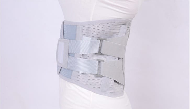 Abdominal belt medical steel plate waist support artifact