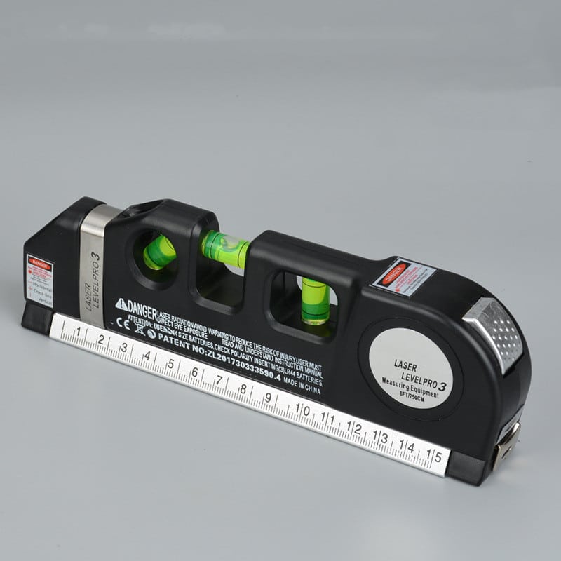 Laser Positioning Level Measuring Ruler Outdoor Office Infrared Line Ruler Office
